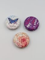 Pocket Mirror Round Thick