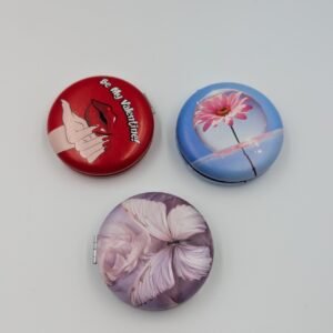 Pocket Mirror Round Thick